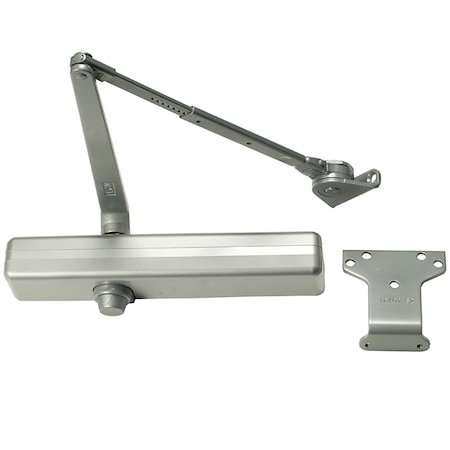Lcn Manual, Hydraulic, 1460 Series Surface Mounted Closers, Door Closer, Medium Duty Aluminum 1461-HW/PA AL FC
